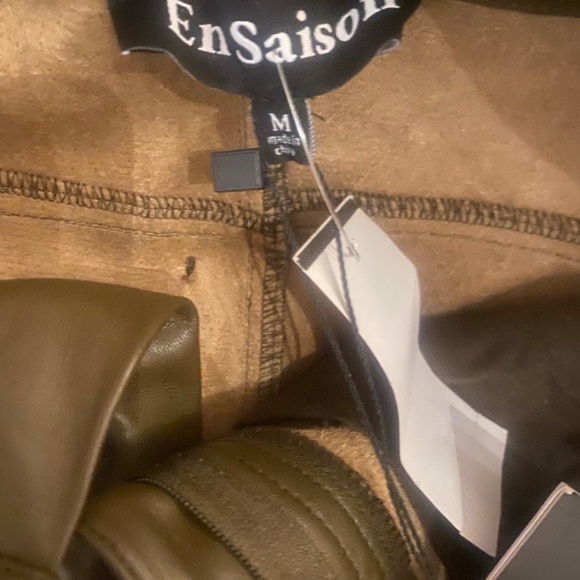 En Saison Lana Vegan Leather Trousers - Picture 4 of 6